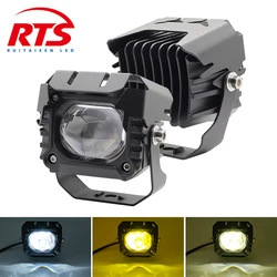3 inch Led Motorcycle Headlight Led Lens CSP Chips Fog Lights Motorbike Auxiliary Driving Lamp Off Road Truck 4x4 ATV Work LED