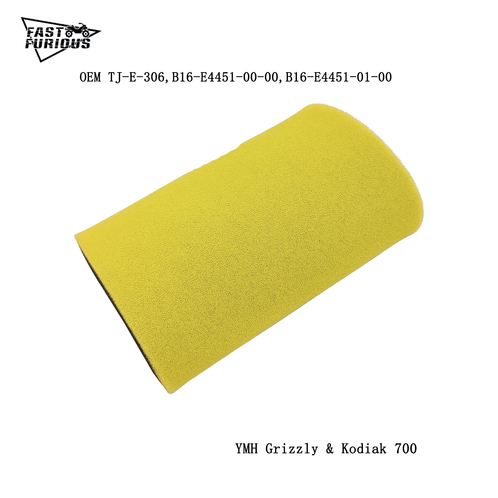 

TJ-E-306air Filter For YMH Grizzly & Kodiak 700 TJ-E-306,B16-E4451-00-00,B16-E4451-01-00