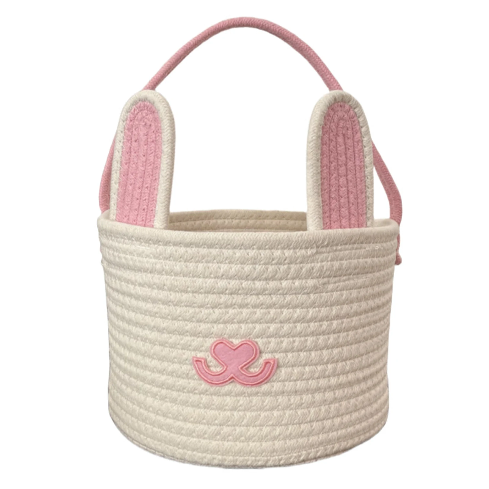 

Cloth Kids Easter Baskets Woven Bunny Egg Basket For Children Easter Baskets For Girls