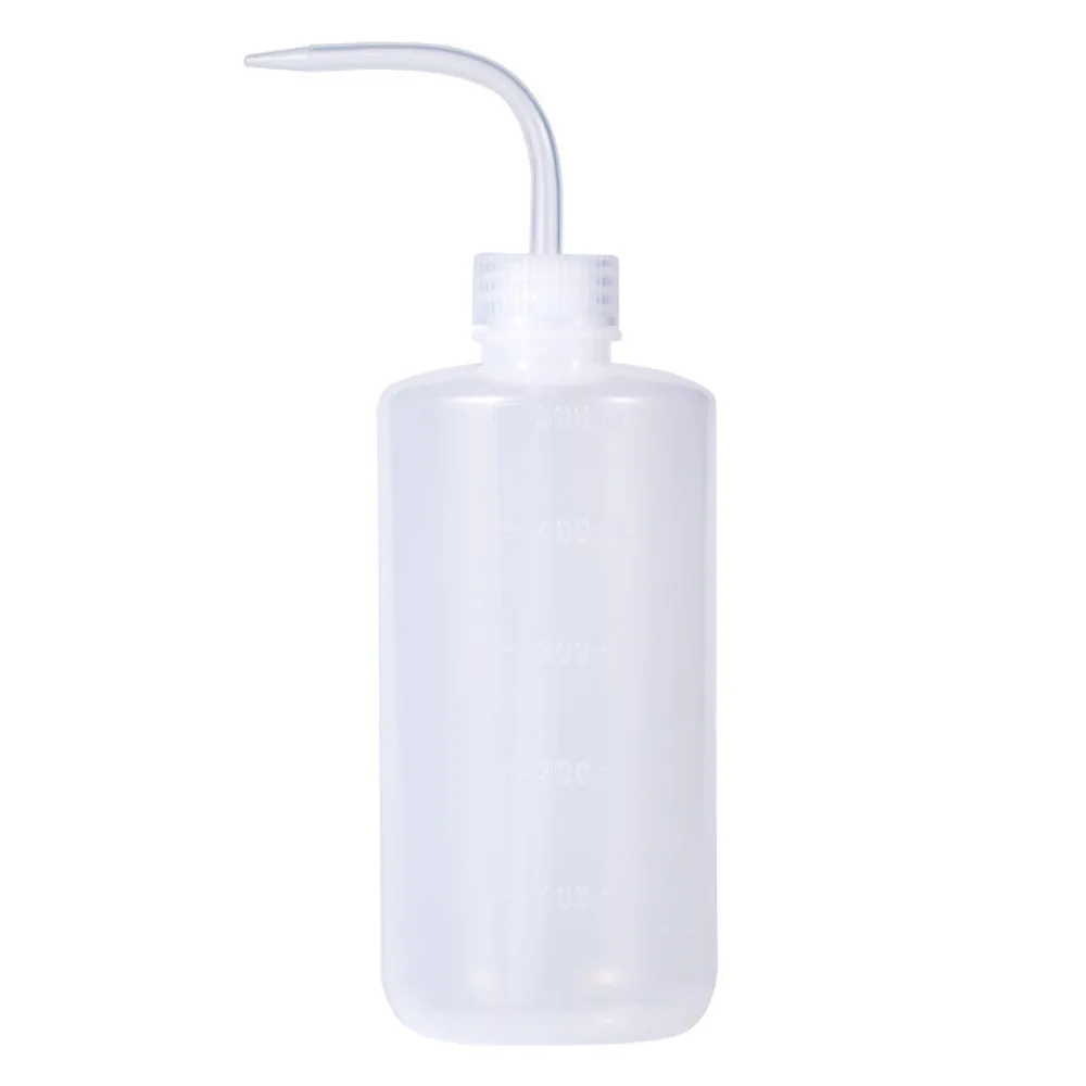 Bouteille de lavage de tatouage 1000/500ml, bouteille à presser propre, Extension de cils, bouteilles de mesure de laboratoire, fournitures de maquillage en plastique