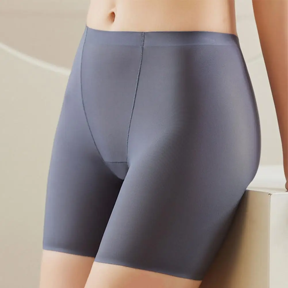 Mutandine di sicurezza a vita alta pantaloncini di sicurezza traspiranti a vita alta per le donne abbigliamento estivo elastico per il controllo