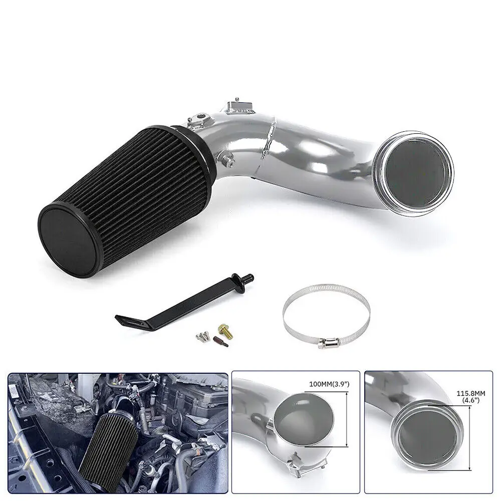 Cold Air Intake Kit w/Filter For 2007.5-2012 Dodge Ram 3500 6.7L Cummins Diesel