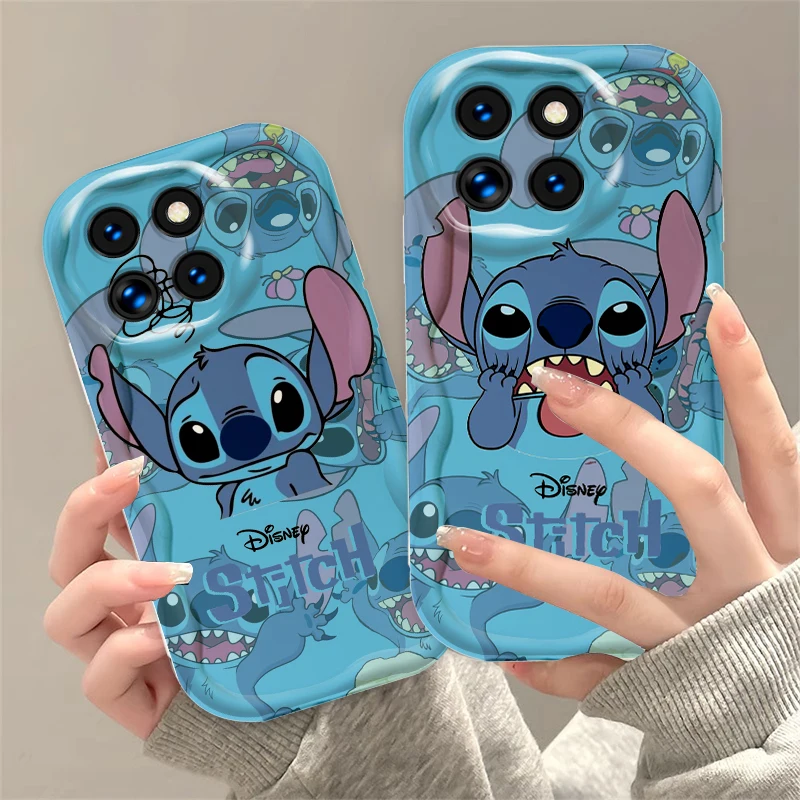 Ścieg Disney do Xiaomi Mi 14 12 12T 11 Lite Poco M6 X6 X5 X4 X3 M3 F4 Pro GT NFC 5G Wave Oil Funda etui na telefon