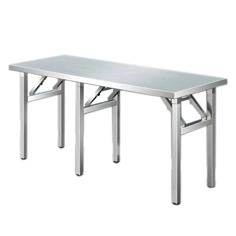 

High Quality Commercial Kitchen Equipment Restaurant Foldable Workbench Stainless Steel Kitchen Workbench