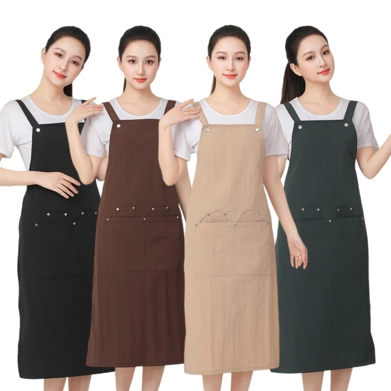 

2026 Hairdressing Apron Hairsalon Waterproof Aprons Hairdresser Hair Cutting Work Clothes Barber Haircut Pinafore Anti Hair Vest