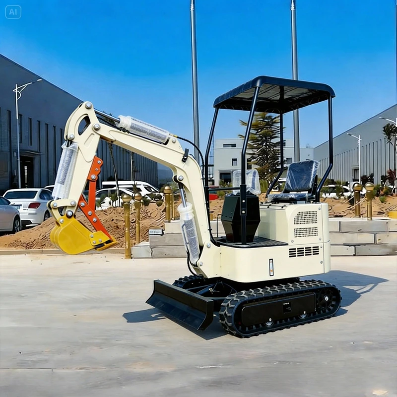 

Customized Kubota 1.5Ton Mini Diesel Excavator Hydraulic Mini Digger Europe Godet Chantier Tractopelle Construction