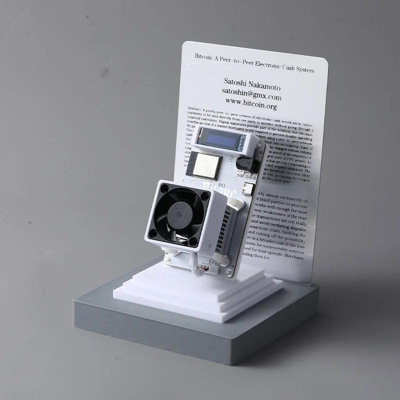 Bitaxe Gamma 601 computing power 1.2TH/s power consumption 18W open-source bitcoin miner, equipped with power supply