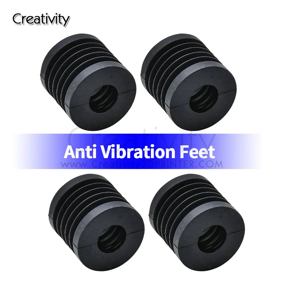 4/8 Set Antivibration Feet For i3 MK3 Printer Kit Anti-vibration Rubber Landing Mat Feet For LabX1 P1P  Ender3 CR10 3D Printer