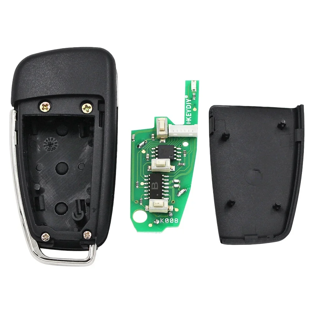 KEYDIY-KD B02 العالمي مفتاح السيارة عن بعد ، B سلسلة ، أودي A6 نمط ، KD900 ، KD900 + ، URG200 ، KD-X2 Mini ، 5 قطعة