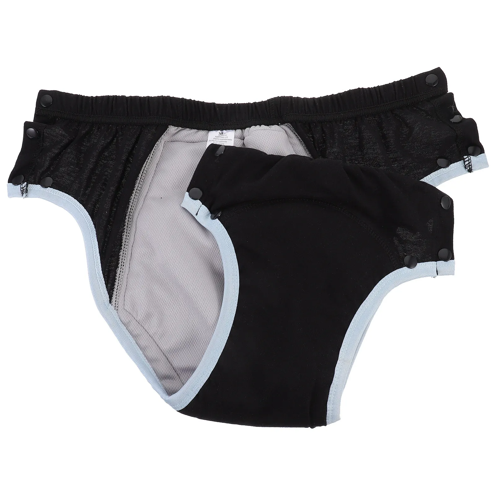 

Многоразовые моющиеся подгузники для взрослых, непромокаемые трусы при недержании, эластичные, комфортные, с мягким принтованным дизайном, для пожилых мужчин