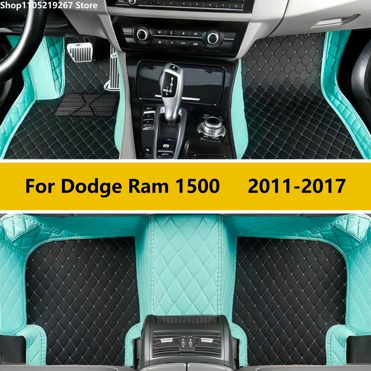 

Car Floor Mat For Dodge Ram 1500 2011 2012 2013 2014 2015 2016 2017 Carpet Full Set Auto Interior Part Accessories