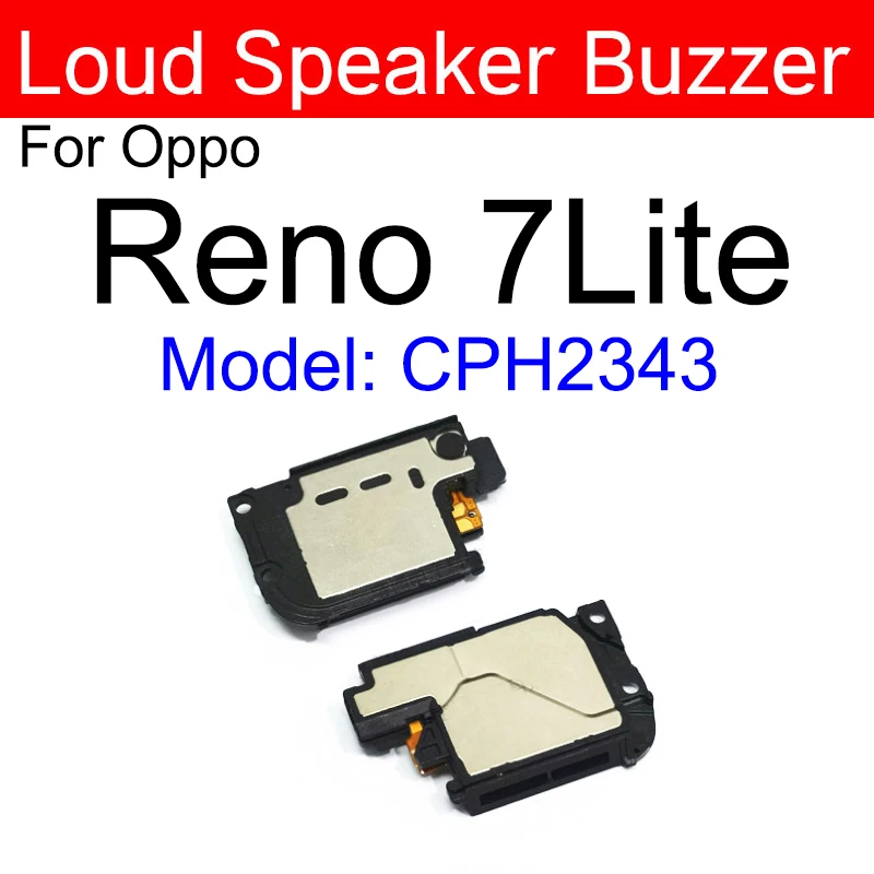 For OPPO Reno 5 6 7 Pro+ Plus 5K 7SE 7Z 7Lite 5G Loud Speaker Louder Speaker Buzzer Sound Flex Cable Parts