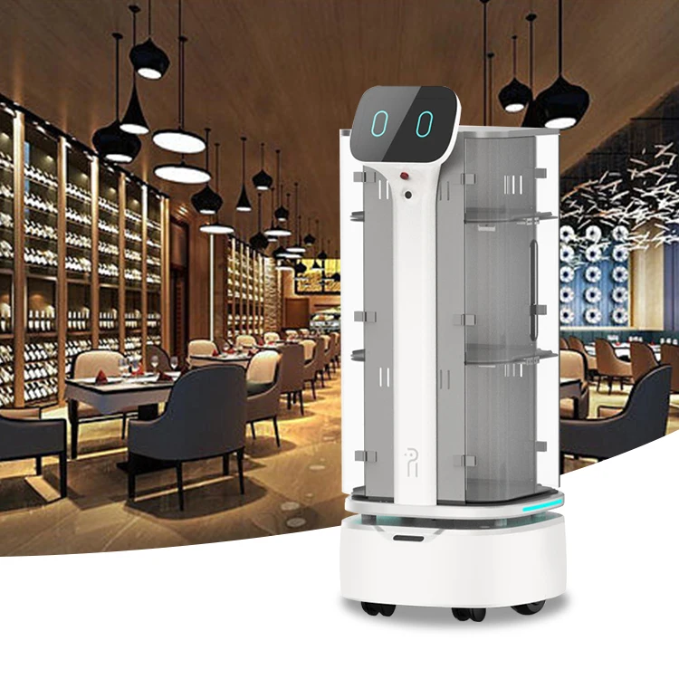 New Arrival Hotel Restaurant Food Delivery Robot Intelligent Robot Self-Service Robot