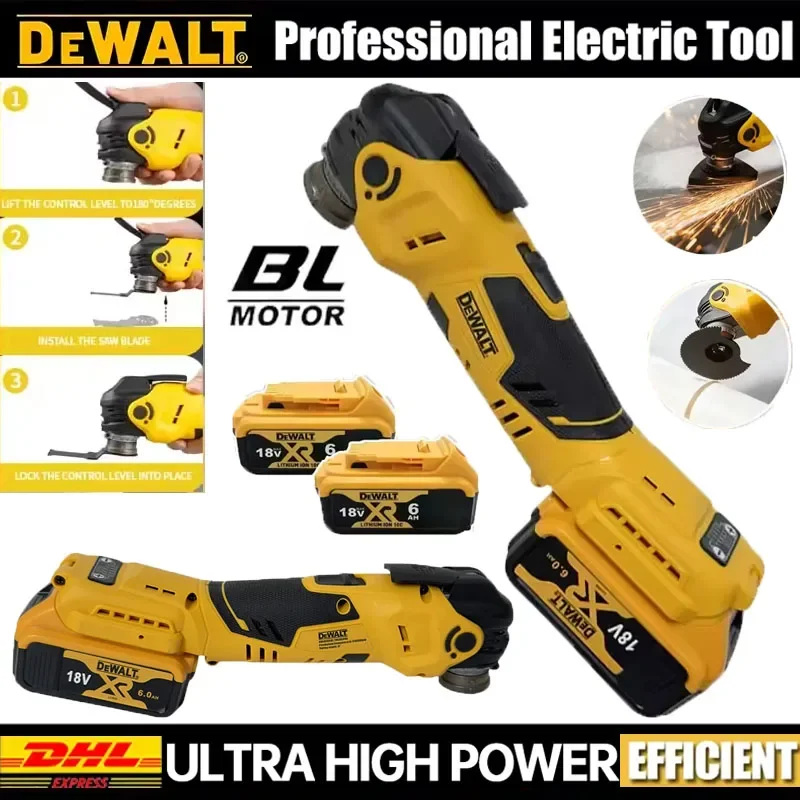 

Многофункциональный вибрационный электроинструмент DEWALT: пила, триммер, осциллирующий инструмент, совместимый с аккумулятором 18В, для домашнего ремонта