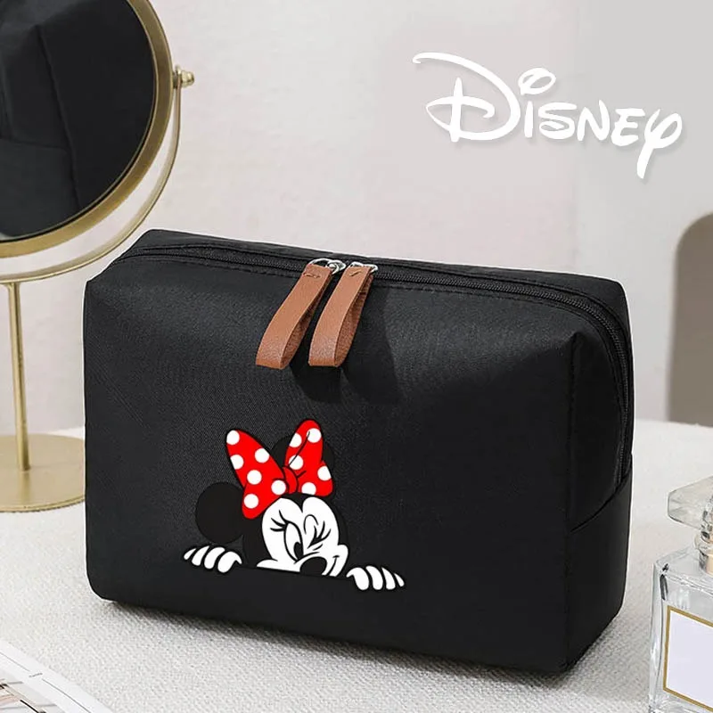 

Disney Mickey Minnie Mouse Women Travel Toiletry Cosmetic Makeup Bag Portable Hanging Toiletry Bag Makeup Bgas Organizer Case