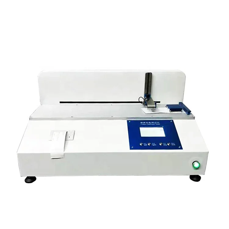 Travel 400mm Paper And Paperboard Dynamic Friction Tester Plastic Film Friction Coefficient Tester