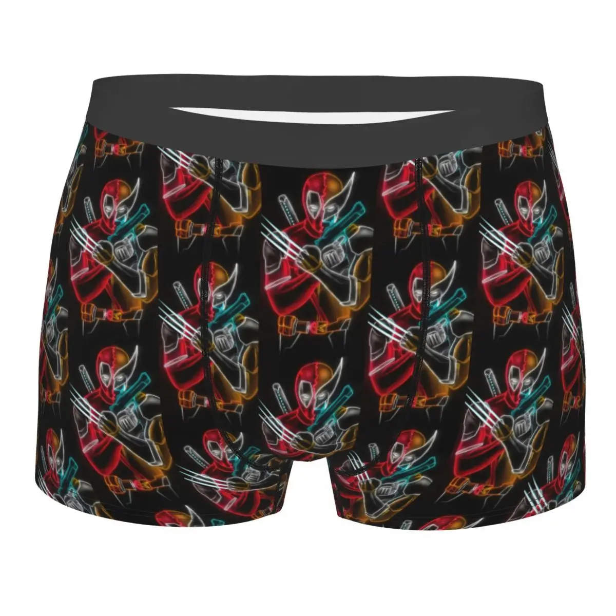 

Custom Male Fashion Deadpool X-Men Origins Underwear Boxer Briefs Soft Shorts Panties Underpants