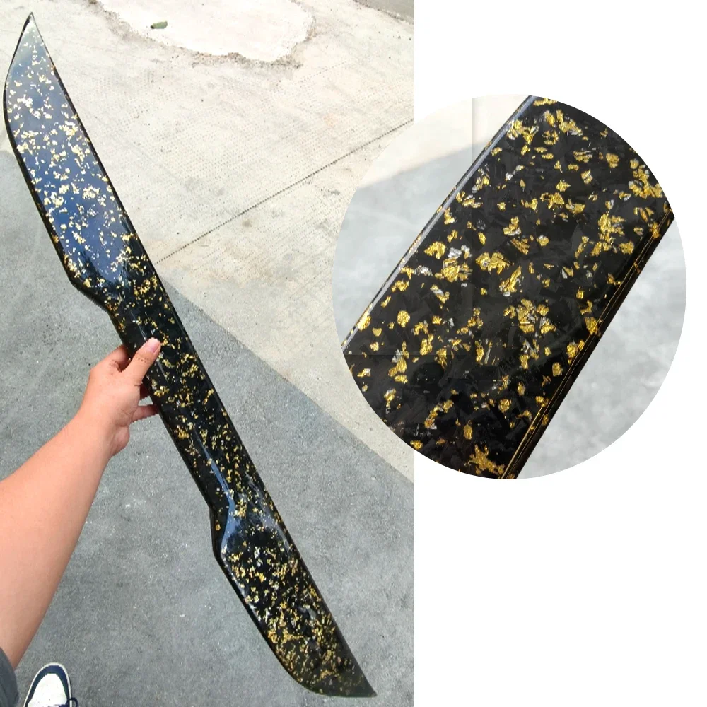 Customize W/R/Gold Flake Forged Carbon Fiber G8X M2 M3 M4 Rear Trunk Spoiler for ， 2 3 4 Series G87 G42 G80 G82 G22 G20 G28