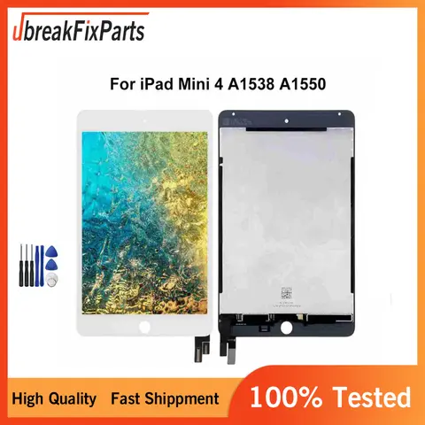Para iPad Mini 4 A1538 A1550 pantalla Lcd Digitalizador de pantalla táctil conjunto de vidrio