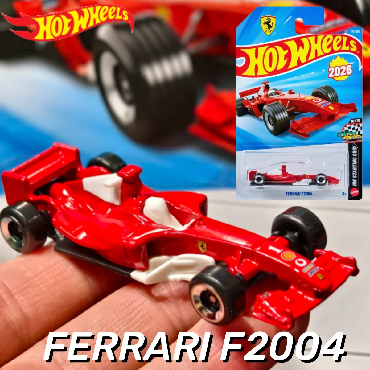 Hot Wheels 2026-M Series F1 Ferrari F2004 Maserati Cadillac Porsche Carrera 1:64 Diecast Car Model Collector Original