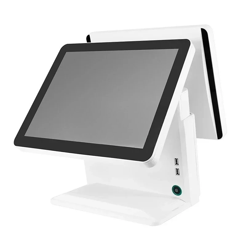 

All In One Point Of Sale Windows Pos Terminal Dual Screen Touch Cash Register Billing Machine Pos System