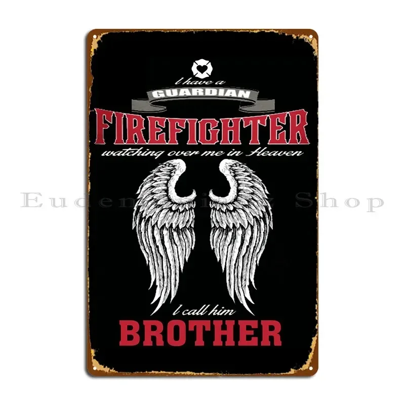 Proud To Be A Firefighter Metal Sign PaintingWall Mural Bar Pub Customize Tin Sign Poster