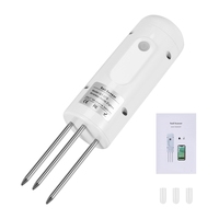 ABYC Tuya Zigbee Wireless Soil Moisture Meter Temperature Humidity Tester Plant Monitor IP67 Waterproof Detector for Garden