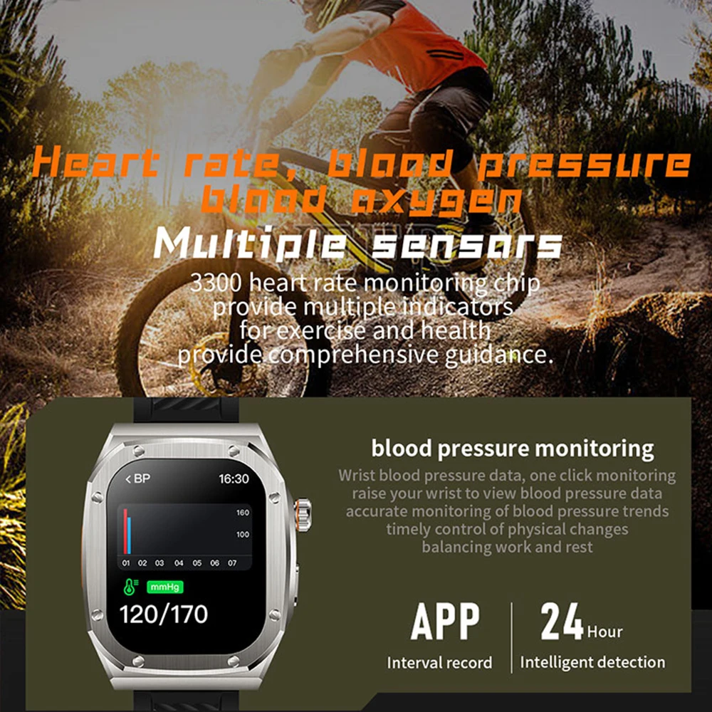 Z79 MAX Smart Watch NFC Lingdong Island 5.1 Bluetooth Call Sleep Blood Pressure Monitoring Three Watch Straps Waterproof Watches