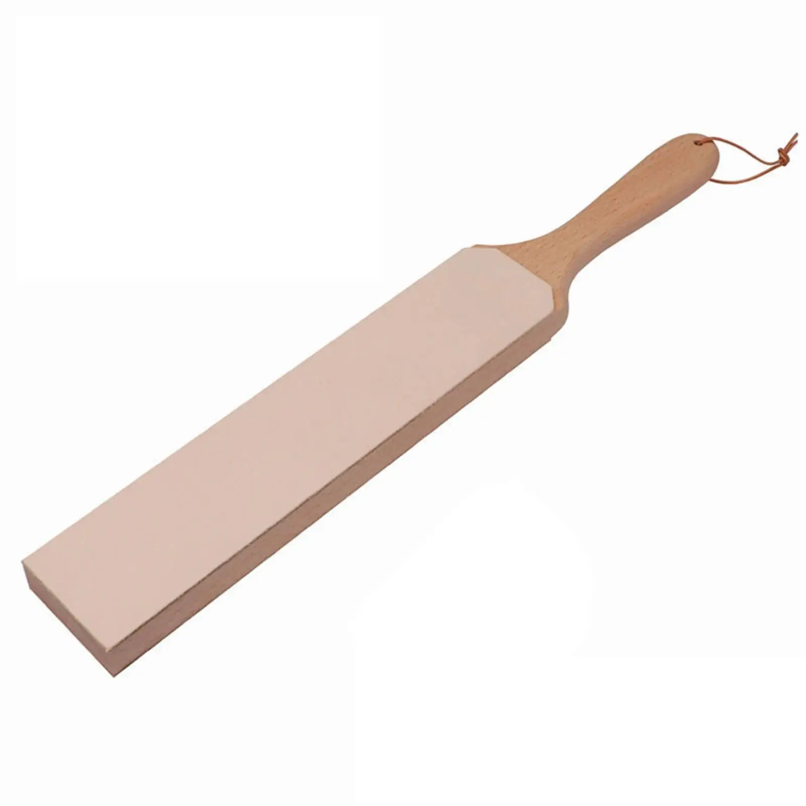 Stropping Board Versatile Leather Strop Strop with Handle Portable Sharpening Tool Lightweight for Woodworkers, Woodcarving