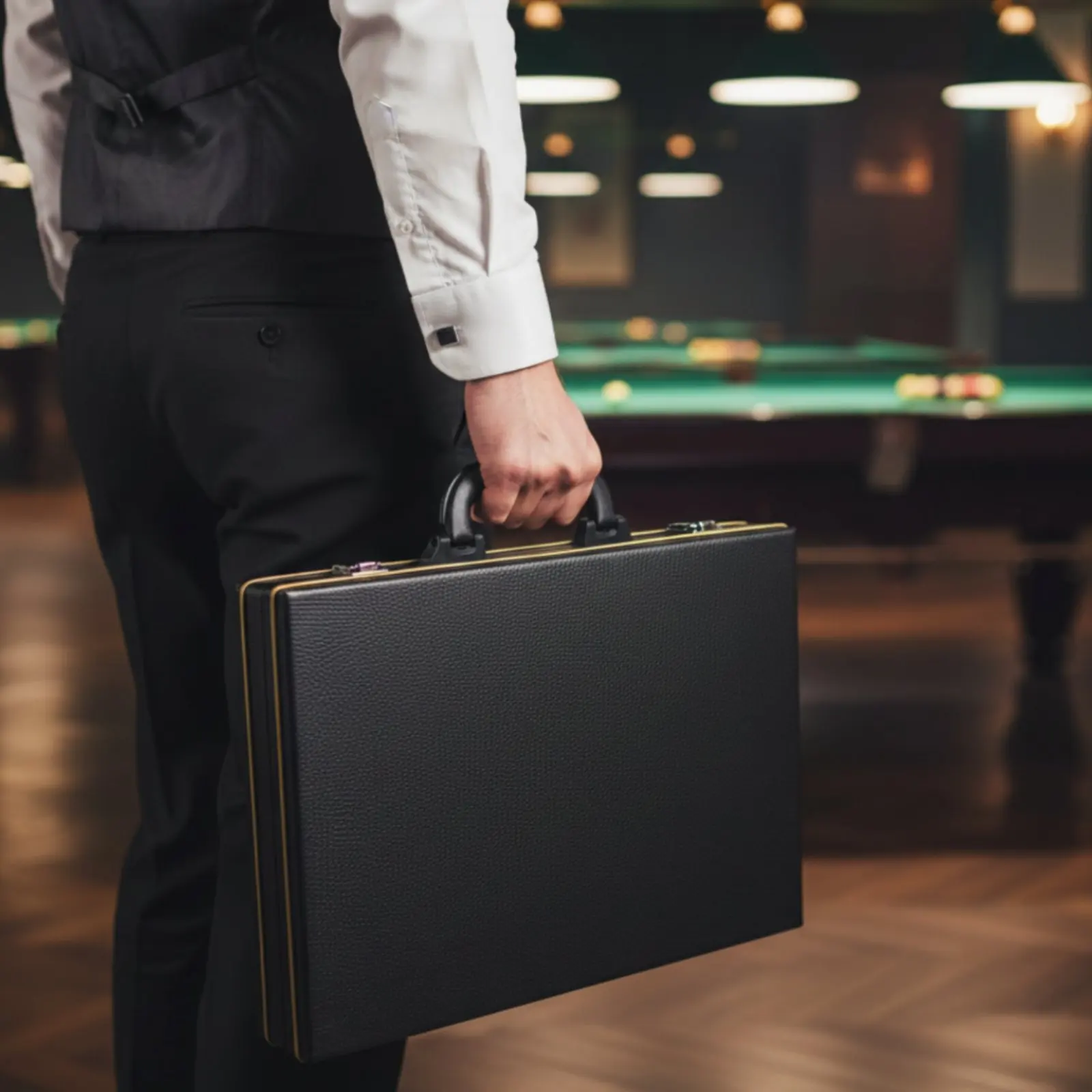 

Snooker Ball Box Safeguarding Billiard Balls Storage Box Snooker Ball Case Carry Handle Sports Gear Foam Padded Interior