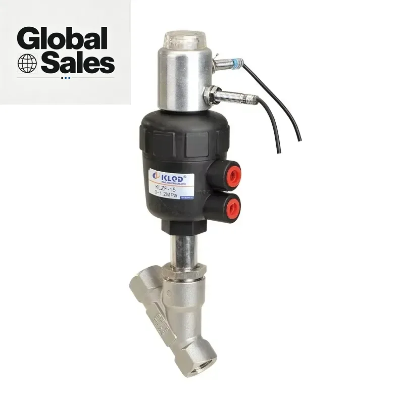 Engineered for industrial professionals seeking reliable flow control, this Kailing DN25 solenoid angle seat valve delivers