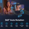 ZHIYUN 公式 SMOOTH 5S AI トラッキング ジンバル スマートフォン用 3 軸スタビライザー フィルライト ジンバル iPhone 15 Pro Max アンドロイド用 6