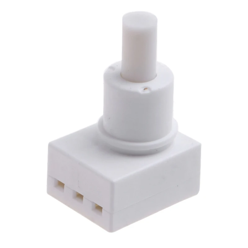 Interior Reading Lamp Button Replacement Part, White Push Button for Cabin Light Repair, ABS Housing, Part Number 34404-SDA-A11,