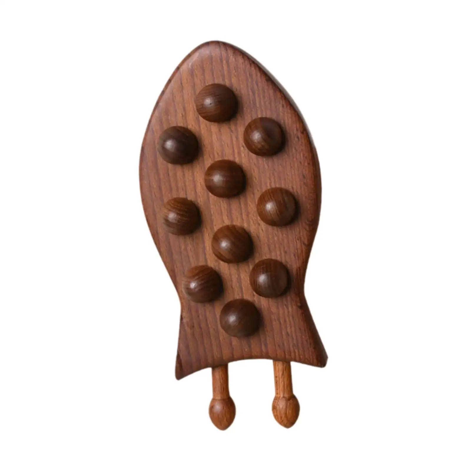 

Wooden Massage Body Brush Family Gift Relaxation Manual for Back Thigh Neck