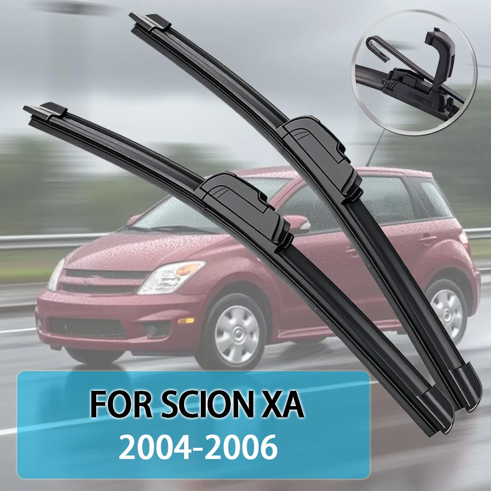 ل Scion xA 2004-2006 24 ''+ 16'' ممسحة السيارة شفرة المساحات الأمامية صالح U هوك الذراع الزجاج الأمامي شفرات ممسحة السيارات #1