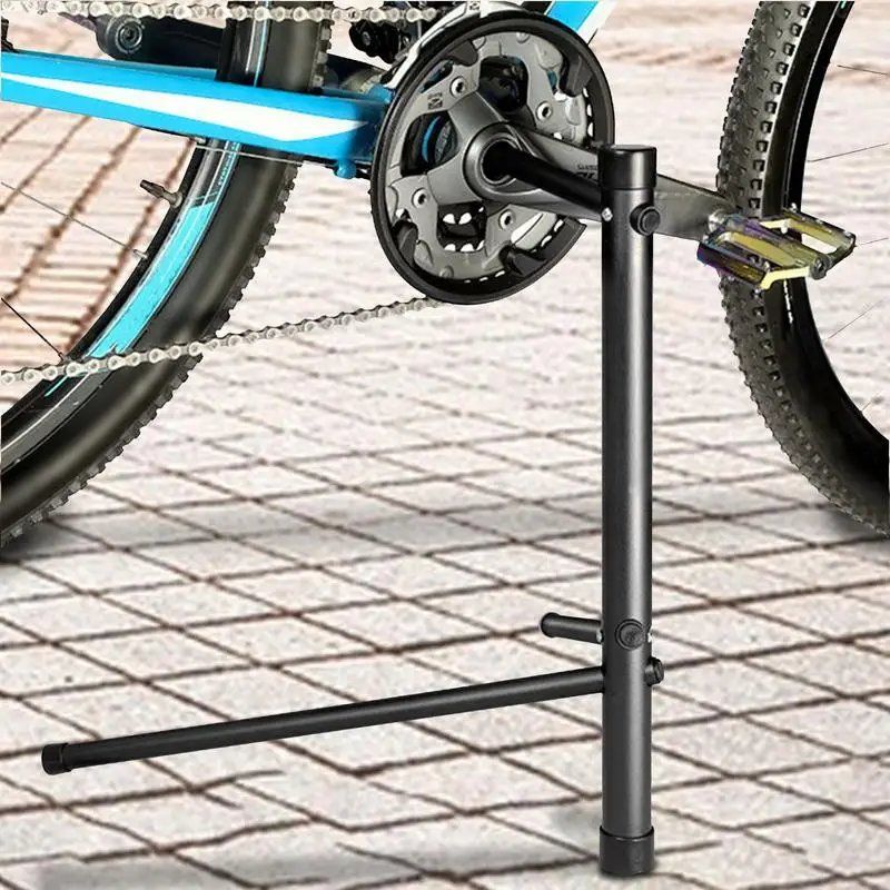 Bike Hollow Crank Parking Rack Insert Styles Hollow Cranked Bicycle Display Stand MTB Road Bike Floor Repair Bracket Holder