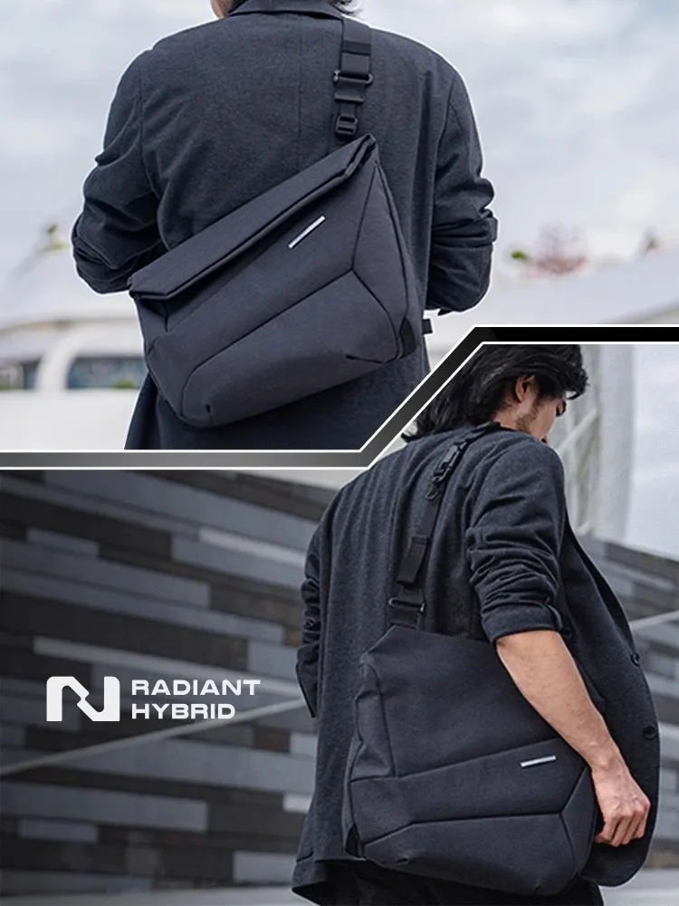 

Niid новая мужская сумка через плечо, сумка для ноутбука, вмещающая 6-дюймовую BookPro Hybrid Jl Casual Sle, полиэстеровый материал