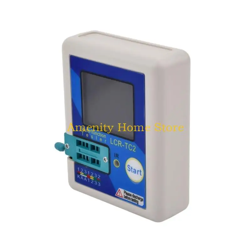 جهاز قياس الترانزستور الرقمي المتعدد F26C، جهاز قياس مقاومات المكثفات، صمام ثنائي ثلاثي المسار #3