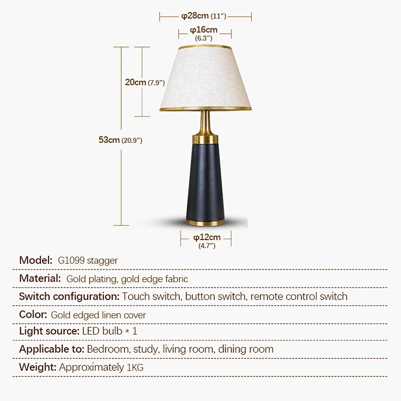 TINNY Modern Table Lamp LED Touch Dimming Creative Nordic Fashion Simple Desk Light for Home Living Room Bedroom Study