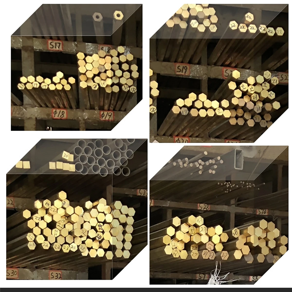 Brass Hexagonal Bar H62 Brass Hex Hexagon Rod