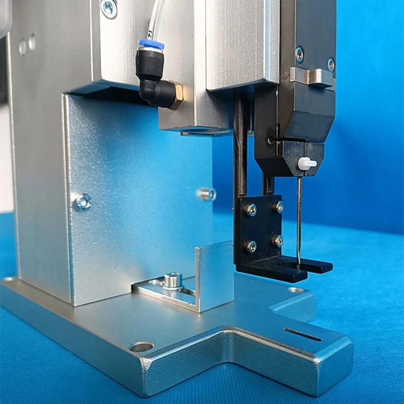 Pneumatic Glue Needle Machine Electric Label Gun Clothing Socks Toys Towels Price Tag Fixing Machine Glue Binding Machine view 4