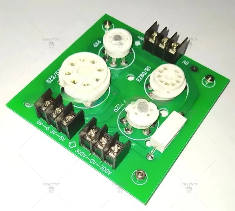 Electron Tube Rectifier 5Z2,5Z3,5AR4,6Z5,6X5,EZ80,EZ81,6Z4,6X4 Compatible Boards