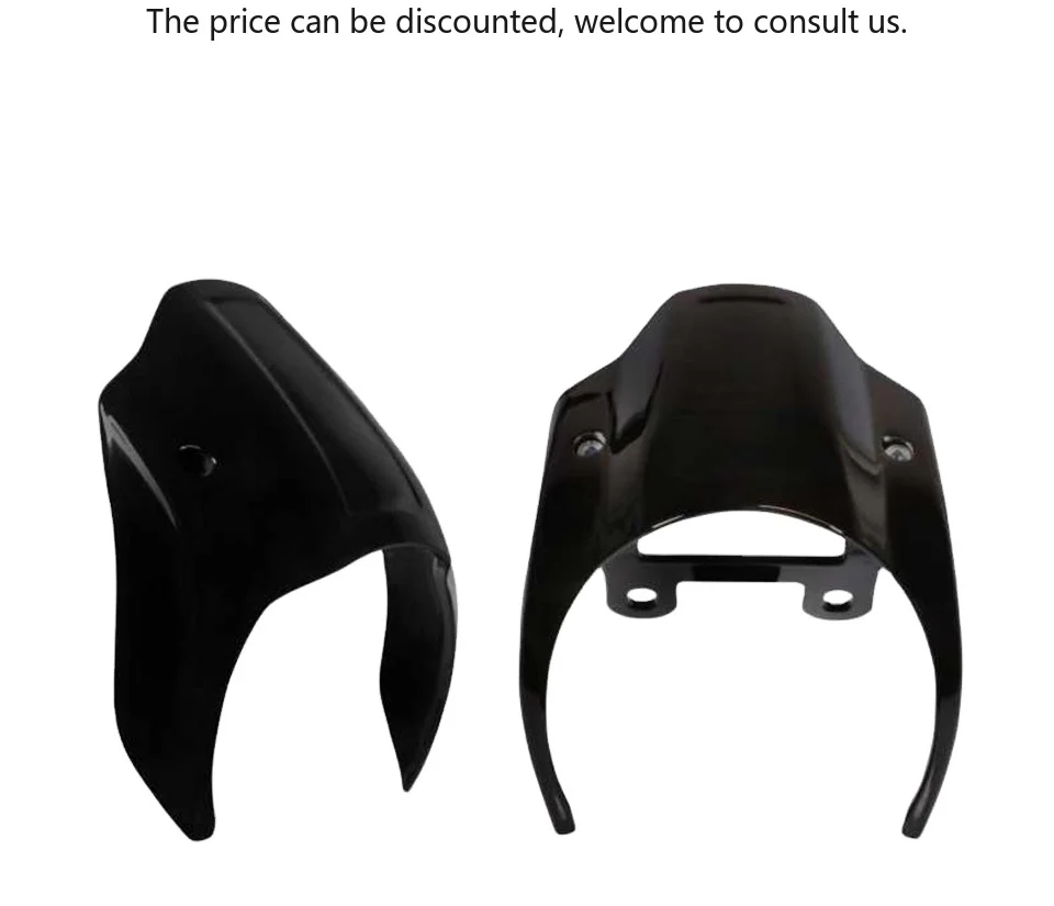 

Durably Designed Retro Motorcycle Parts Batwing Fairing For Sportster Softail Dyna Touring Front Fairing With Modified Lampshade