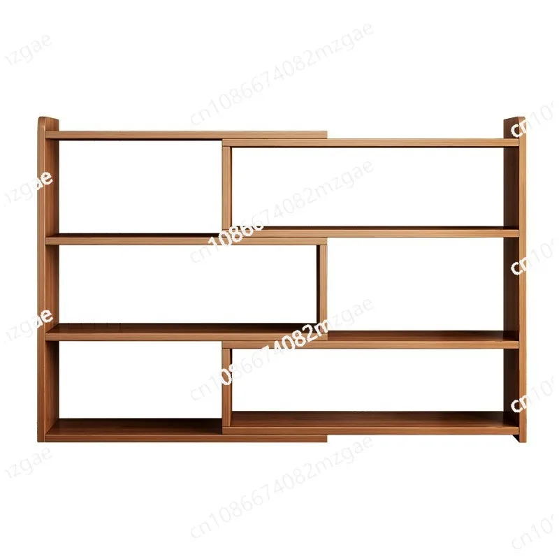 

Bookshelf Desktop storage Bookcase Wall shelf Household floor-to-ceiling multi-layer magazine picture book display shelf Simple