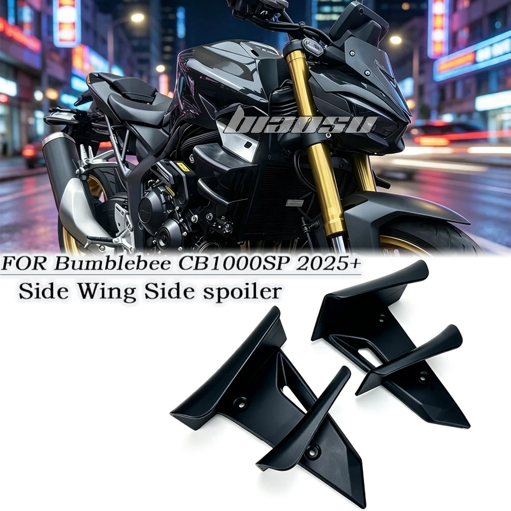 Fit For Honda Bumblebee CB1000SP Side Wing Side spoiler FRONTAL SPOILERS For CB1000SP 2025 2026Front spoiler Lower spoiler flank