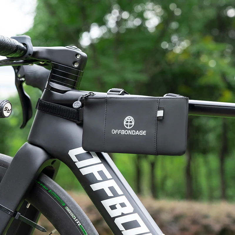 OFFBONDAGE Bicycle Bag Top Tube Bag Side Bag Riding Carrier Electric Bike Cycling Road Bike Mountain Bike Bicycle Accessories