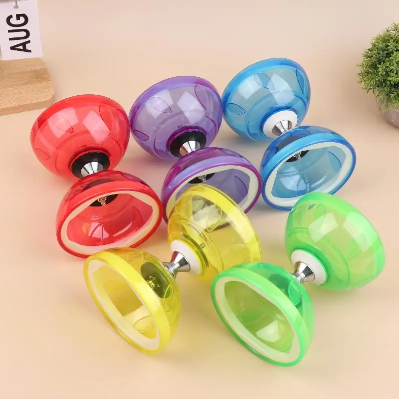 

Double-HeadedDiabolo FitnessToy-OutdoorSkillToy forAllAges,RhythmExerciseDiabolo with Sticks for FamilyPlay&CoordinationTraining