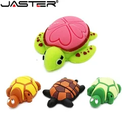 Creative Cartoon Gifts USB 2.0 Flash Drive Real Capacity Pen Drive Sea Turtle for Child Memory Stick 64GB/32GB/16GB/8GB U Disk