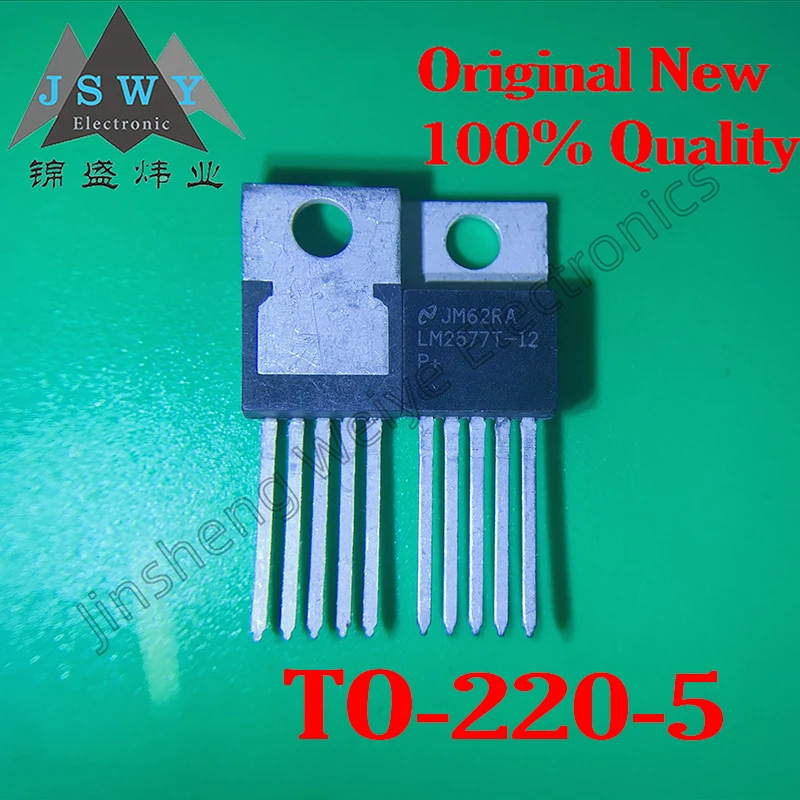 

(1/10pcs) LM2577T-12 TO220-5/DC/DC Switching Converter Chip/New Original Stock Electronics