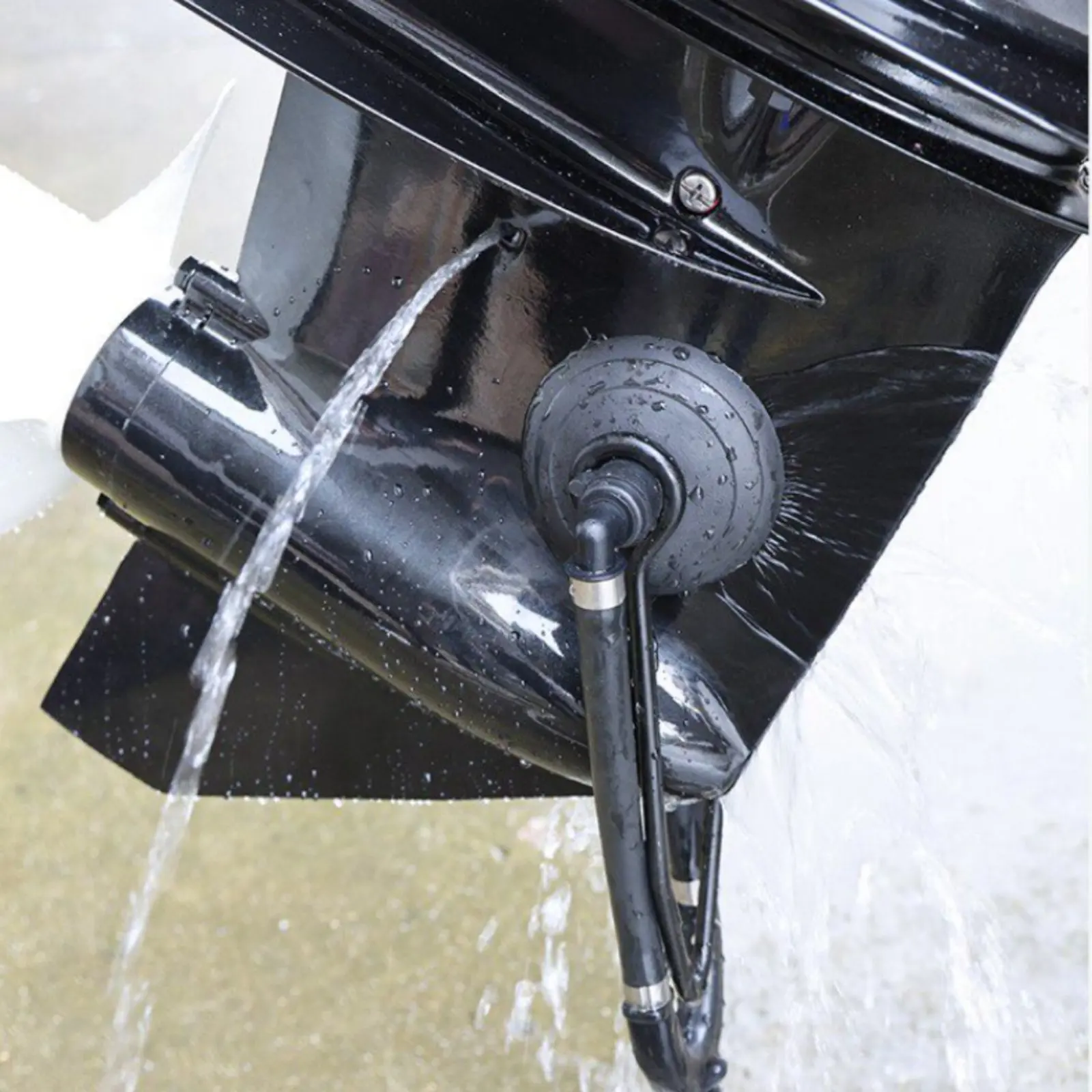 

Outboard Engine Flusher Universal Fit Outboard Engine Water Flusher Boat Engine Cleaning Tool Strong Fixation for Winterization